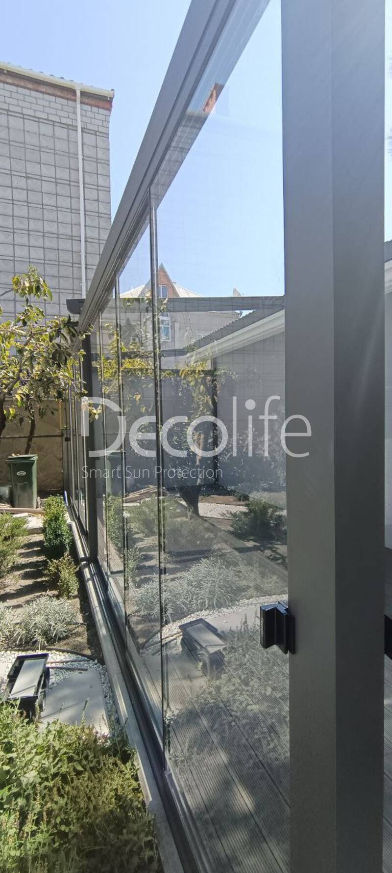 Pergola Decolife Basic&Pro New + Sliding glazing S200 - 
