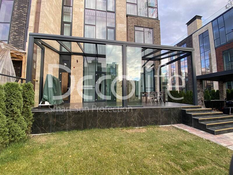 Winter Garden Decolife + Panoramic glazing S150, implemented by partner Lux Terras - 