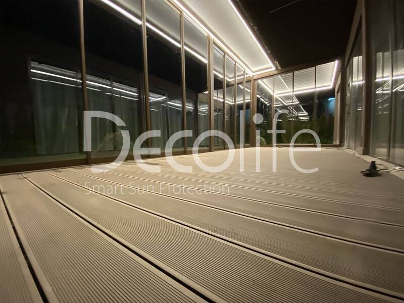 Pergolas Decolife Bioclimatic B500-25P + B600 PIR- implemented by partner ''Lux Terras'' - 