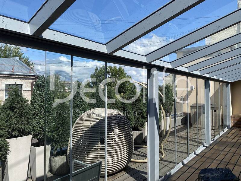 Winter Garden Decolife + Panoramic glazing S200, implemented by partner Lux Terras - 