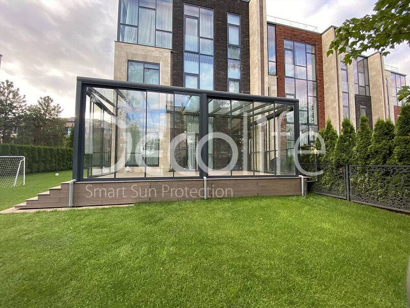 Winter Garden Decolife + Frame sliding glazing S500, implemented by partner Lux Terras - 