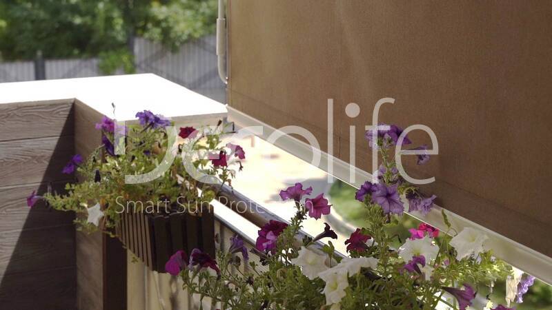 Cassette awning Decolife G700, implemented by partner ''TENT VERTEX'' - 