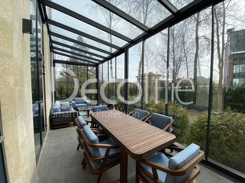 Winter Garden Decolife + Frame sliding glazing S500, implemented by partner ''Lux Terras'' - 
