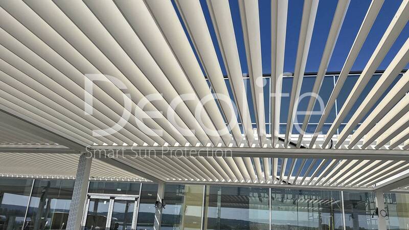 Pergola Bioclimatic B500-20P, - object was implemented by partner OOO ''STELL MS'' - 