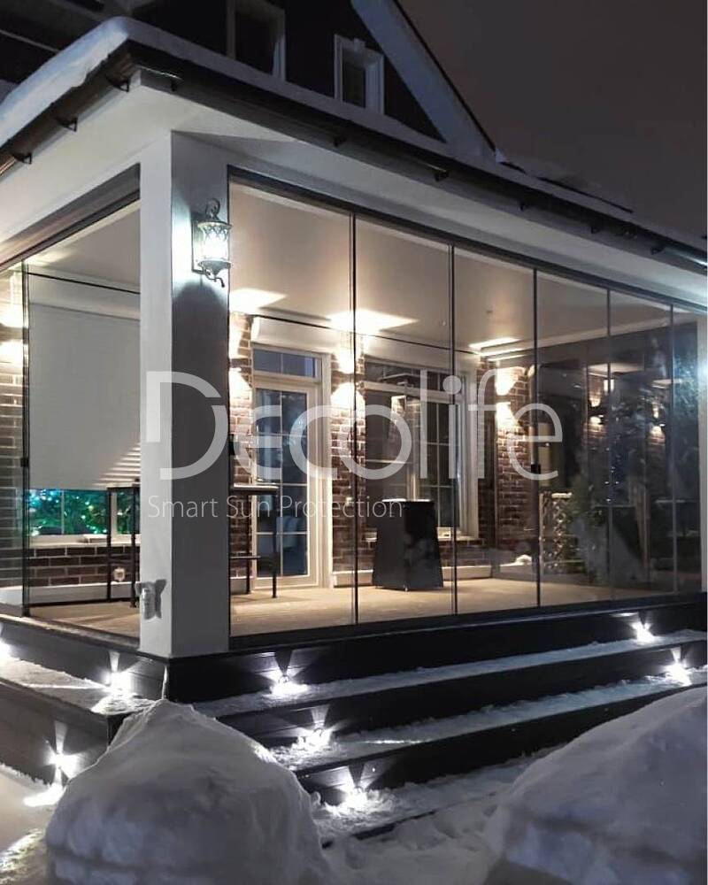 Sliding glazing S100 + Vertical system
Zip 100 - 