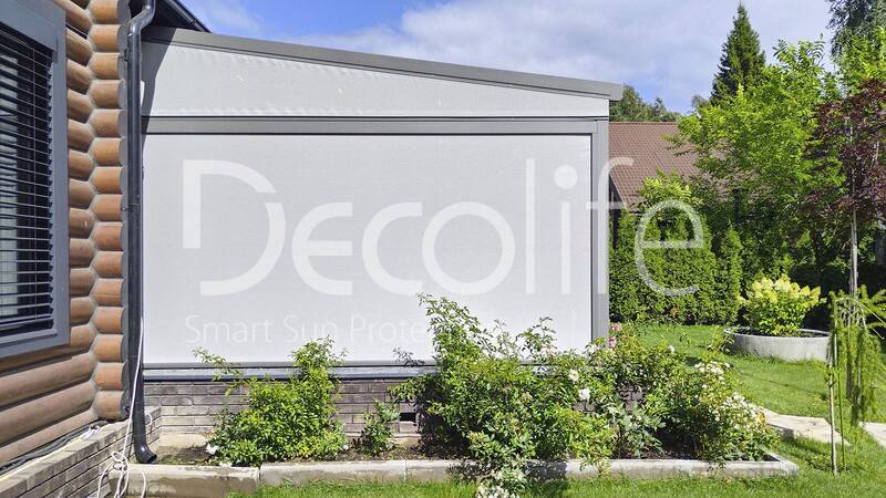 Awning pergola Decolife Project Light + Zip 100 - 