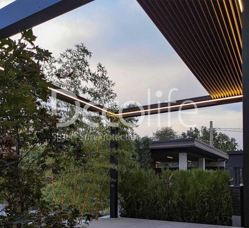 Pergolas Decolife Bioclimatic B700-20C - 