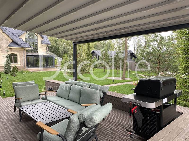 Awning perola Decolife Basic&Pro New - implemented by partner ''Lux Terras'' - 