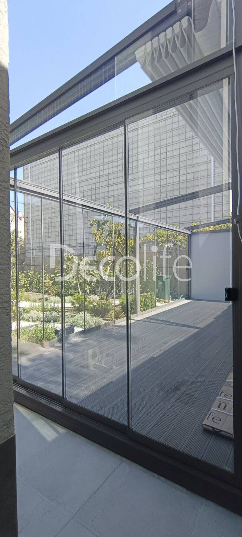 Pergola Decolife Basic&Pro New + Sliding glazing S200 - 