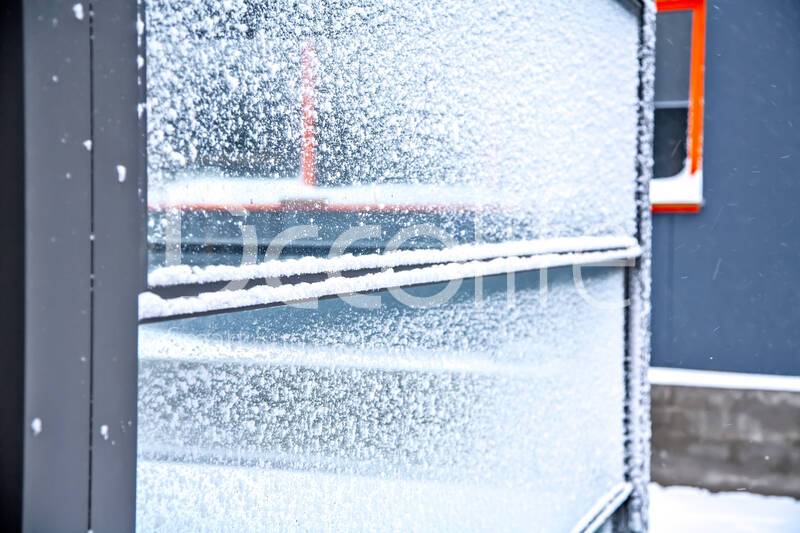 Pergola Decolife Bioclimatic В500-25П + Guillotine glazing W500 - 