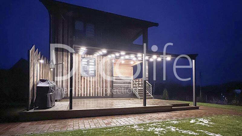 Wall pergola Decolife - 