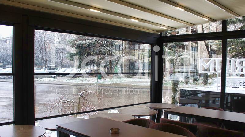 Pergola Decolife Basic&Pro New + guillotine windows W600 - 