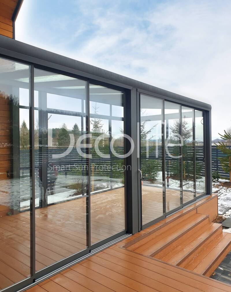 Winter garden + Sliding glazing Decolife S300 - 