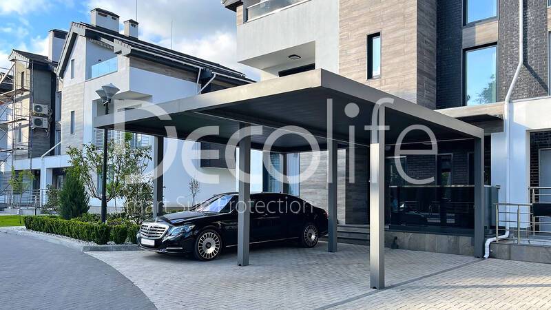 Bioclimatic pergolas Decolife B500-25P + B600 PIR  - 
