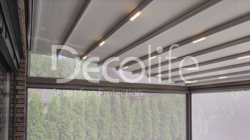 Awning pergola Decolife Project Light + Zip 100 - 