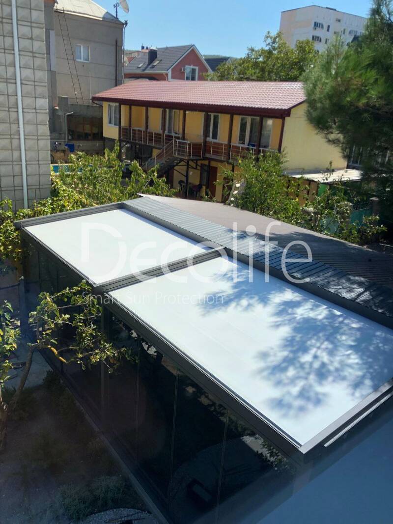 Pergola Decolife Basic&Pro New + Sliding glazing S200 - 