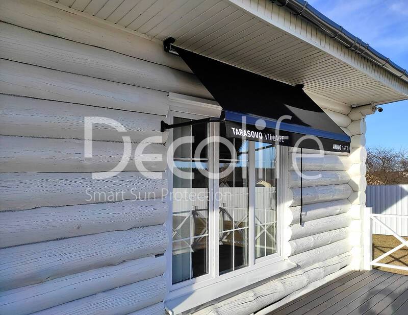 Showcase awning Decolife G400 with flexo printing - 