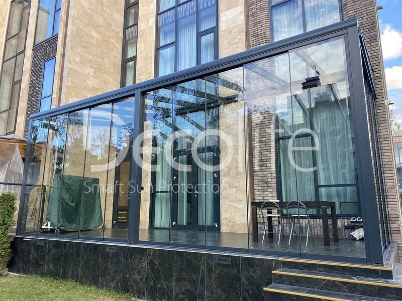 Winter Garden Decolife + Panoramic glazing S150, implemented by partner Lux Terras - 