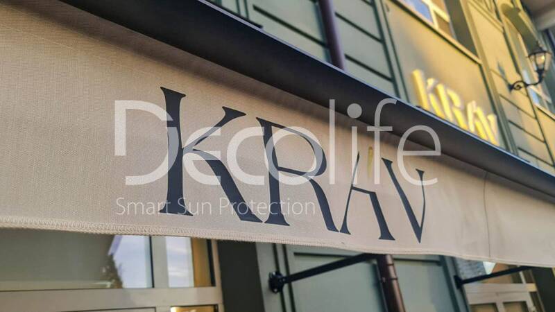 Awning Decolife G450, implemented by partner LLC ''European Sun Protection Systems'' - 