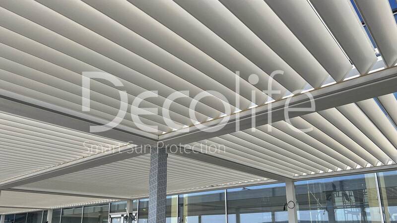 Pergola Bioclimatic B500-20P, - object was implemented by partner OOO ''STELL MS'' - 