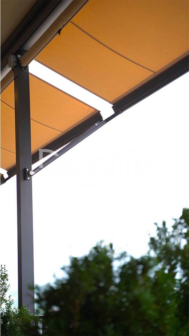 Tent pergola Decolife Basic&Pro New with awnings G400, implemented by partner ''TENT VERTEX'' - 