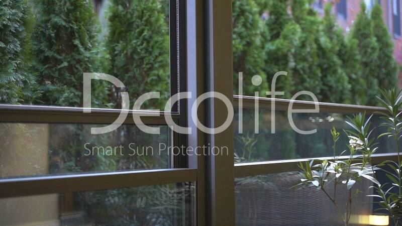 Pergola Decolife B600 PIR + Lifting glazing W700 with thermal break (warm series), implemented by partner ''TENT VERTEX'' - 