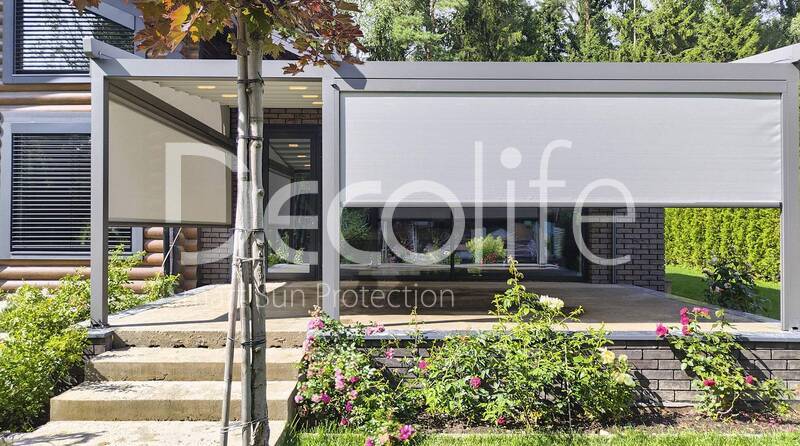 Awning pergola Decolife Project Light + Zip 100 - 