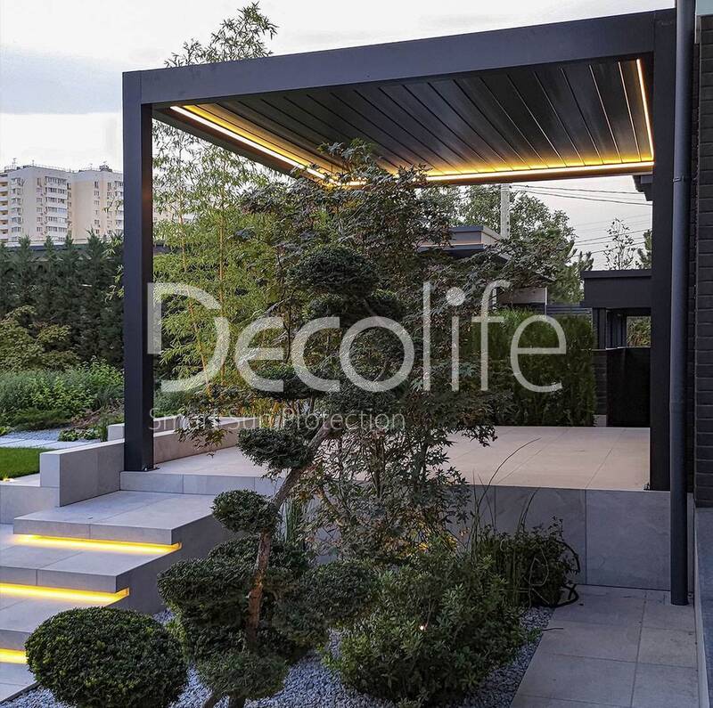 Pergolas Decolife Bioclimatic B700-20C - 
