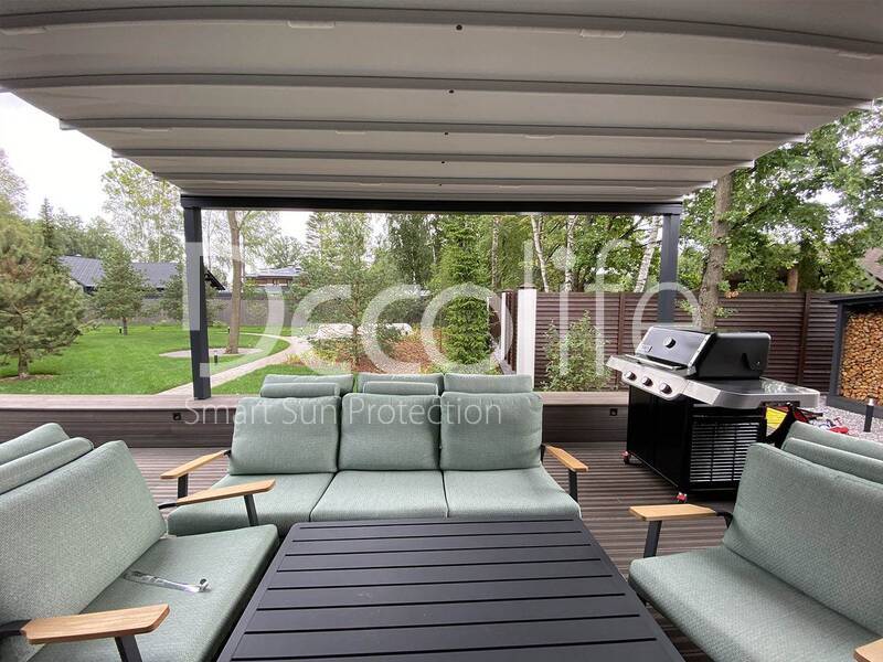 Awning perola Decolife Basic&Pro New - implemented by partner ''Lux Terras'' - 