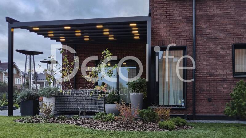 Awning pergola Decolife  Project Light - 