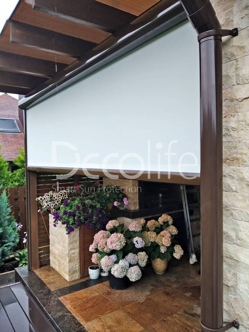 Awning Decolife G200 + Vertical system Zip 130 - 