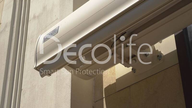 Cassette awning Decolife G700, implemented by partner ''TENT VERTEX'' - 