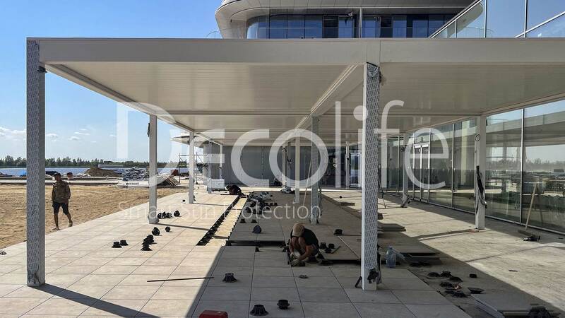 Pergola Bioclimatic B500-20P, - object was implemented by partner OOO ''STELL MS'' - 