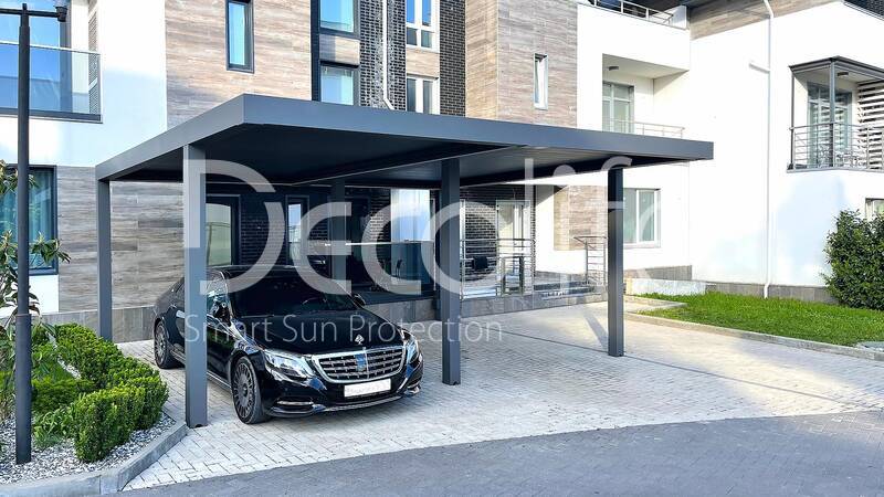 Bioclimatic pergolas Decolife B500-25P + B600 PIR  - 