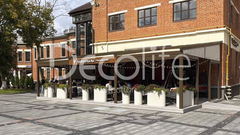 Decolife B600 PIR pergola with Termo insulation - 