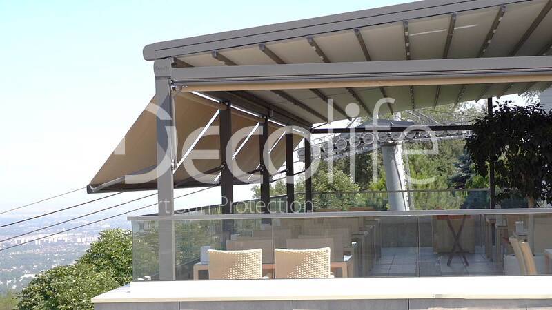 Tent pergolas Decolife Project Light, implemented by partner ''TENT VERTEX'' - 