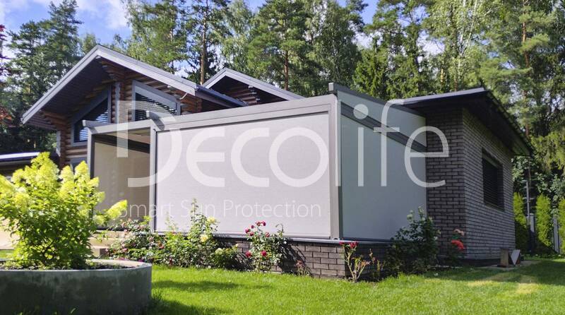 Awning pergola Decolife Project Light + Zip 100 - 