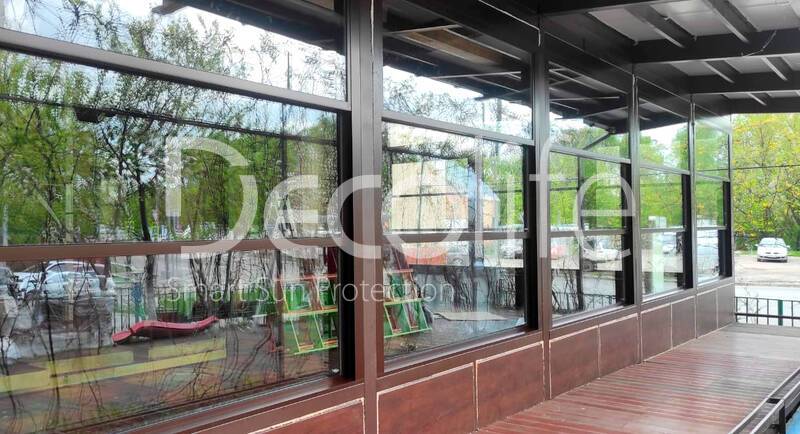 Guillotine glazing Decolife W700 with thermal break (warm series) - 