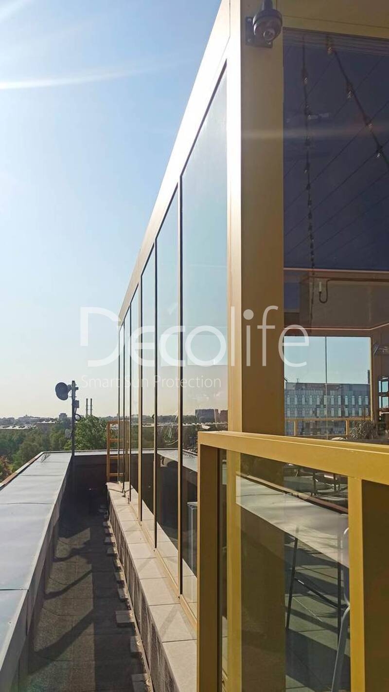 Pergola Decolife B700-25S + Glazing FC58, S200 - 